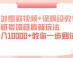 海外爆款视频+保姆级教学，壁纸号项目最新玩法，月入10000+教你一步到位【揭秘】