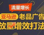 流量增长 亚马逊老品广告放量增效打法，短期内广告销量翻倍